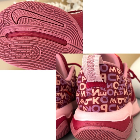 Nike Giannis Immortality 3 'Alphabet Bros' DZ7533-600 Red/Pink/Peach Men Size 7 - Picture 7 of 16